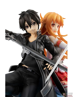 Фигурка 1/7 Асуна и Кирито (Asuna, Kirito SAO 10th Anniversary)