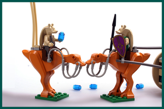 Lego star wars gungan patrol cheap