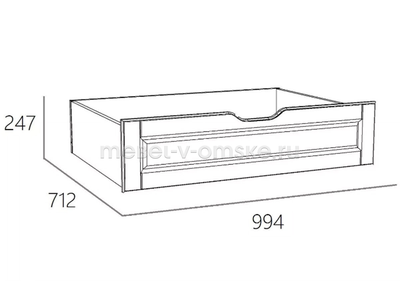 Кровать Оливия Х - 040.34-01О