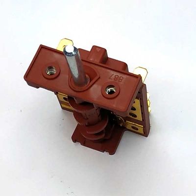 Переключатель конфорки Лысьва 5 поз. коричневый EP187