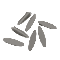 Заглушка под косой шуруп С1-11 хаки серый (100 шт)