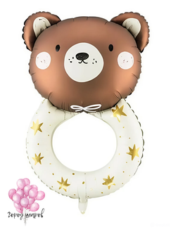 погремушка мишка пати деко выписка из роддома Краснодар+доставка где купить шары