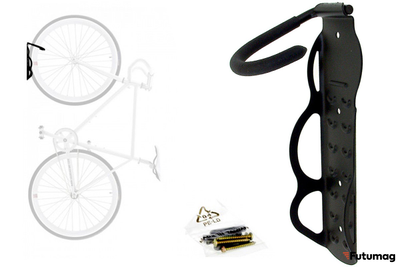 Кронштейн настенный для хранения велосипедов и самокатов стальной