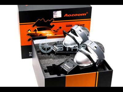 Билед модули Aozoom A10 Unicorn 3.0 дюйма, 2 чипа, 5500К, 12V, 58W/66W, крепление 3R (комплект, 2шт)