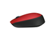 Мышь компьютерная Logitech (910-004641) Wireless Mouse M171, красная