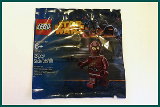 # 5002122 Минифигурка «Протокольный Дроид TC–4» / “TC–4” Minifigure (Polybag 2014)