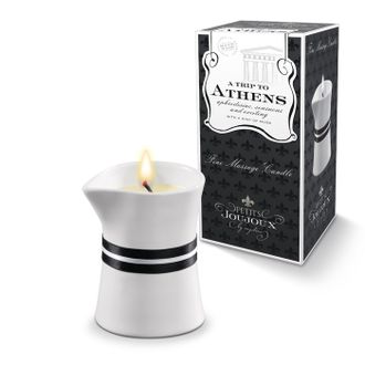 Массажное масло в виде малой свечи Petits Joujoux Athens с ароматом муската и пачули Производитель: MyStim, Германия