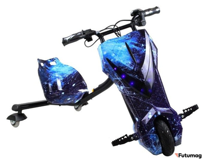 Электрический дрифт карт DRIFT CART MINIPRO T01 Синий космос