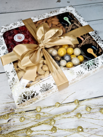 Набор орехи и мед Снежинки