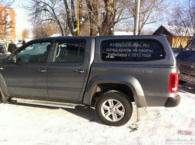 Кунг Sammitr S Plus V2 серый М4М4 на Volkswagen Amarok от AvengerUral.ru. Доставка по РФ и KZ!