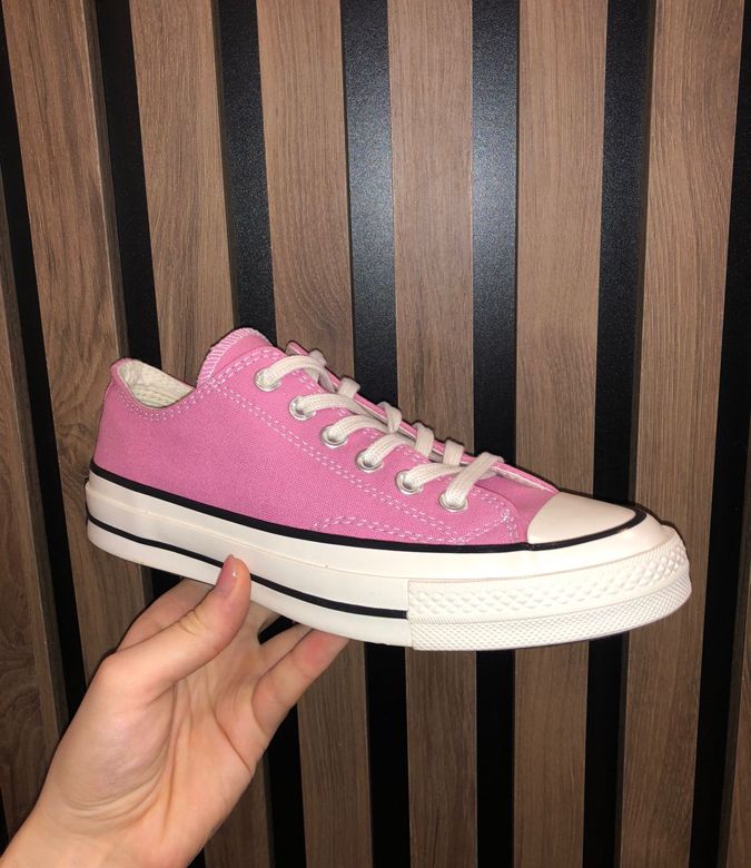 Кеды Converse Chuck Taylor 70 Seasonal Colour Pink розовые низкие 172681c