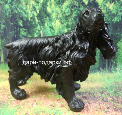 КОККЕР СПАНИЕЛЬ 38*54см полистоун Россия 2178-012621