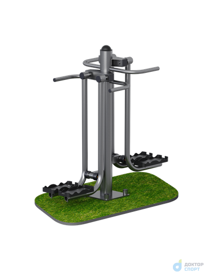 Уличный тренажёр для разведения ног (двойной)