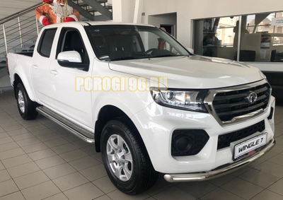 Защита переднего бампера (радиус) d60 для Great wall Wingle 7 (2020-...)