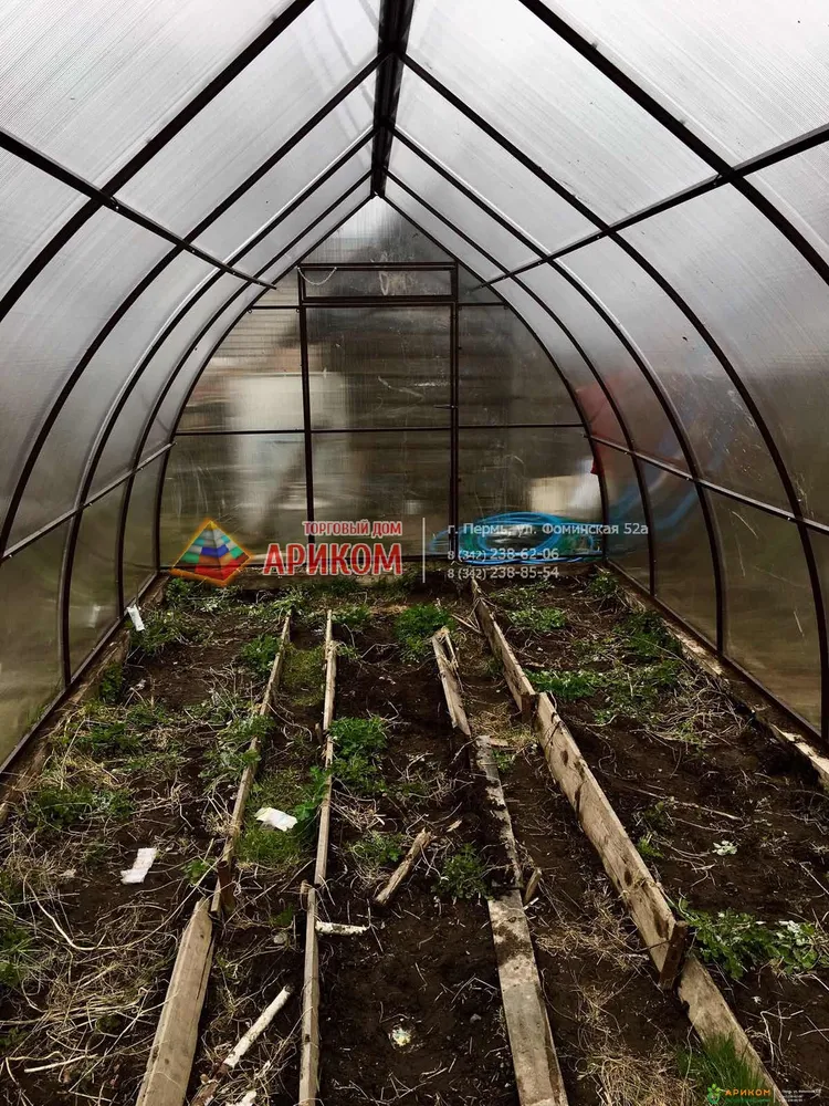 Теплицы и сотовый поликарбонат в Перми от Ариком