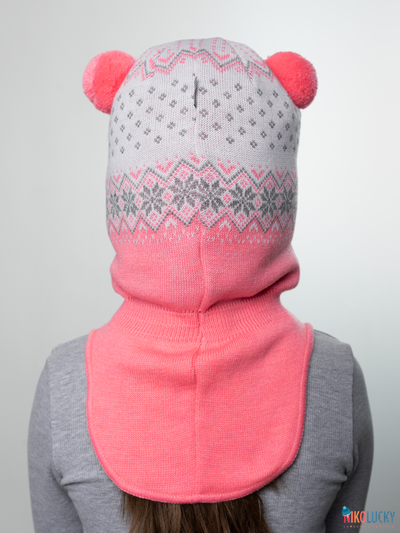 Шапка-шлем "Сказка" 22101-01, цвет розовый р. 54-56