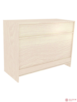 Прилавок глухой ПБГ 1200х500х900мм (МОЛОЧНЫЙ ДУБ)