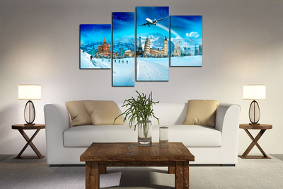 Модульная картина "Мировые столицы"