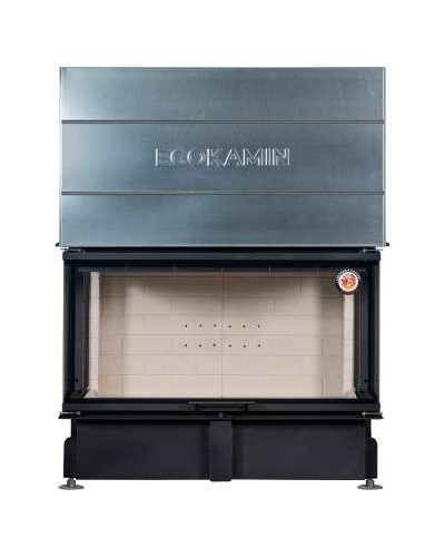 Каминная топка Дельта 1200 три стекла принтинг, Экокамин (Россия)