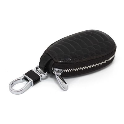 Ключница с кошельком под наклейку логотипа авто. Чёрный