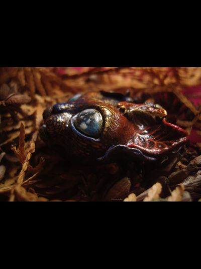 "Шуршащий Вихрябрррь". Коллекционная брошь с котом в стиле фэнтези