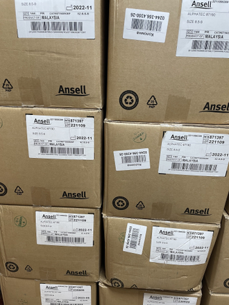 Оригинальные Перчатки Ansell AlphaTec® 87-190 ( Альфатек / Эконохэндс ). (Производство США).