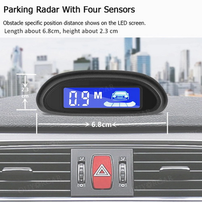 Парктроник Четыре датчика парктроника с дальностью обнаружения 2м окажут посильную помощь  revashop