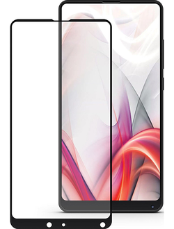 Защитное стекло Perfeo для Xiaomi Mi Mix 2S (черная рамка)