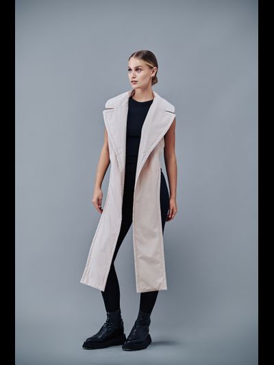 Парка Zhilet Бежевая