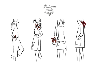 Шарф шелковый INEY Collection