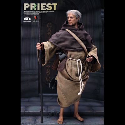 Средневековый монах - КОЛЛЕКЦИОННАЯ ФИГУРКА 1/6 SERIES OF EMPIRES MEDIEVAL PRIEST (SE131) - COOMODEL