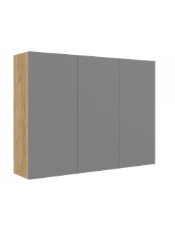 Бостон ШН-001 шкаф навесной Дуб Крафт золотой/Серый шифер