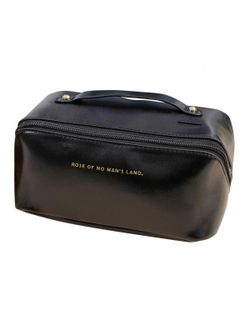 Kristaller Косметичка женская Charm suitcase, чёрный