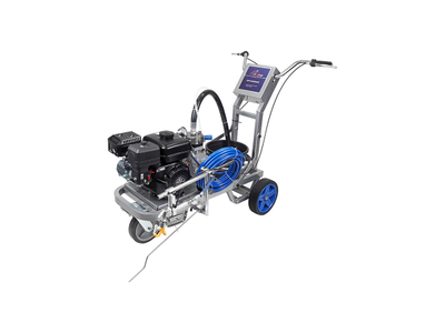 Разметочная машина AktiSpray AvS-5500MDR, комплект на 1 пистолет (5,5 л/мин, 250 бар, бензин)