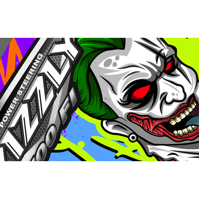 Наклейки на квадроцикл YAMAHA GRIZZLY 2007 - 2014 Joker #1655