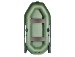 Надувная лодка Аква-Мастер 260 (двухместная, крепление под транец) mnelodku.ru