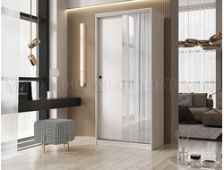 Шкаф-купе Альянс 1.0м, светлый