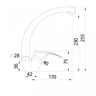 Смеситель Юкинокс UM 2302 CR