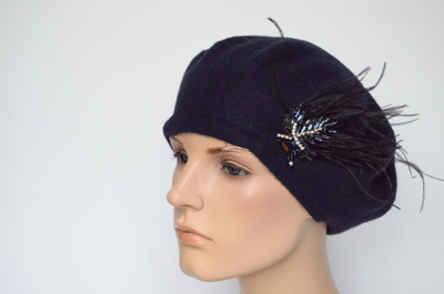 Берет Vizio Италия 1011 BL синий