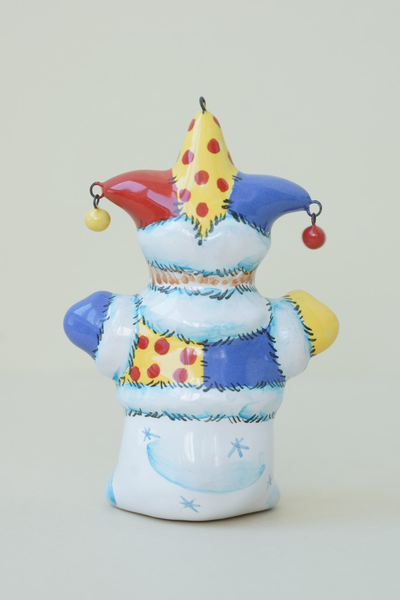 Снеговик-скоморох