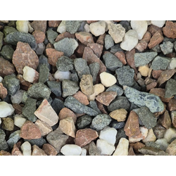Крошка микс мраморная, фракция 5-10 мм