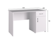 Стол письменный С-113К Белый структурный