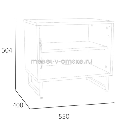 Тумба для обуви Фолк-013.27