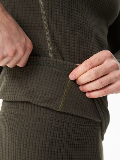 Термобельё перфорированное Hobo Pro DryWarm стрейч-флис хаки