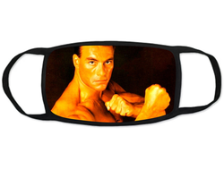 Тканевая защитная маска на лицо Jean-Claude Van Damme, Жан-Клод Ван Дамм №2