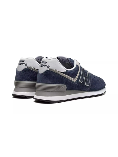New Balance 574 Navy Grey с мехом