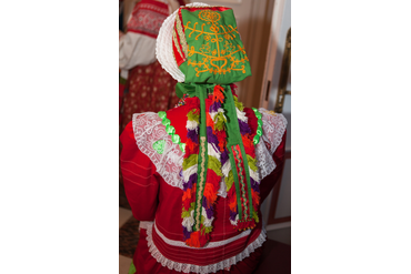 Костюм села Романово, Липецкой области, вид сзади