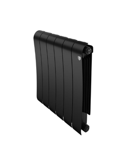 Радиатор биметаллический Royal Thermo Infinity 500/6 Noir Sable (1032 Вт., черный)