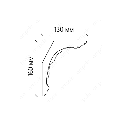 Карниз орнаментальный S201K2