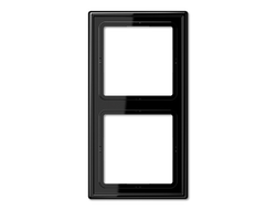 Рамка 2 пост черный Jung LS982SW